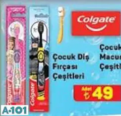 COLGATE ÇOCUK DİŞ FIRÇASI ÇEŞİTLERİ